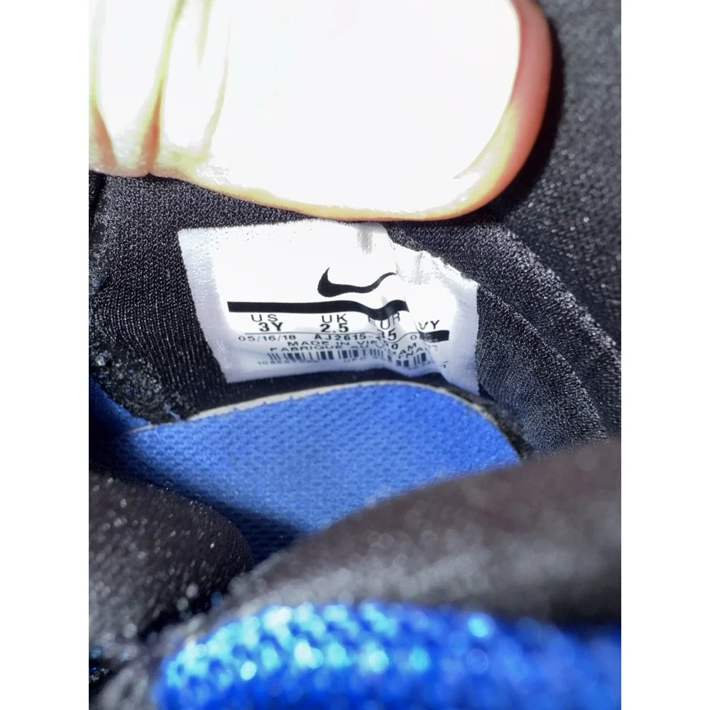 Nike Boys's‎ 3Y 3 Future Court Royal Blue White Basketball Shoes 2018